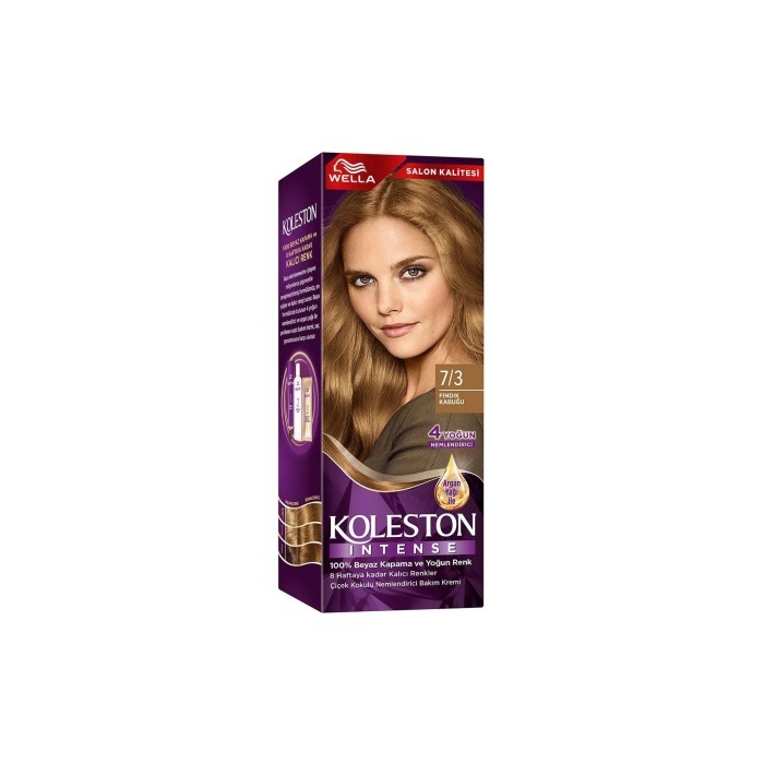 Koleston Intense Saç Boyası 7/3 Fındık Kabuğu - Salon Kalitesi