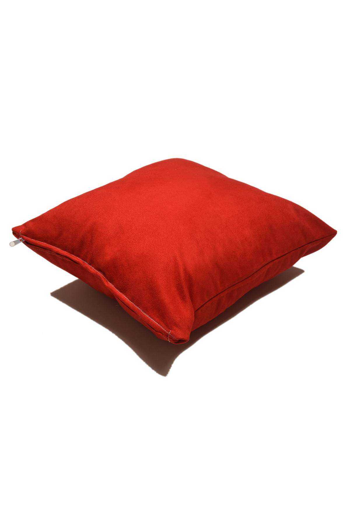Kırlent Yastık Minder Kılıfı 1 adet 40X40 cm Bordo