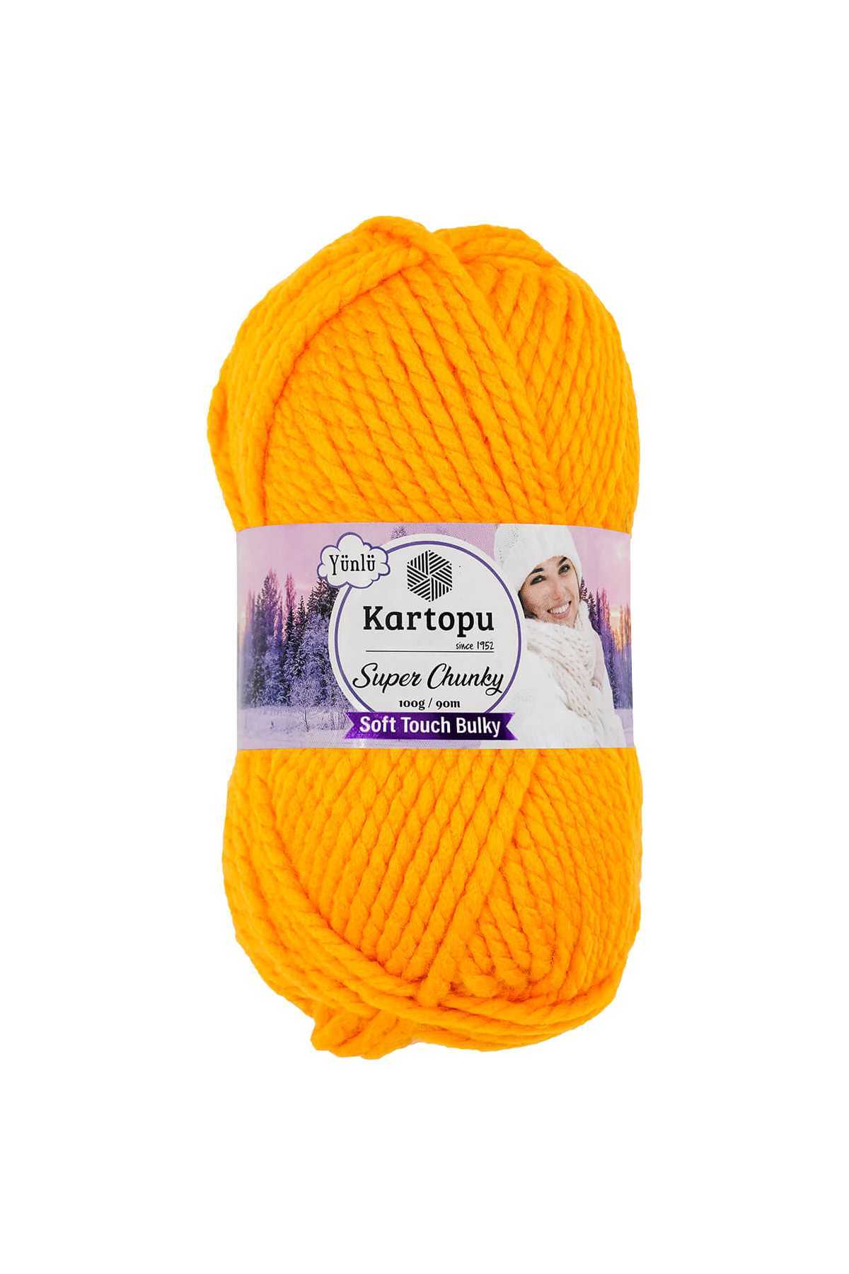 Super Chunky Kalın Kışlık El Örgü Ipliği 100 Gr K314