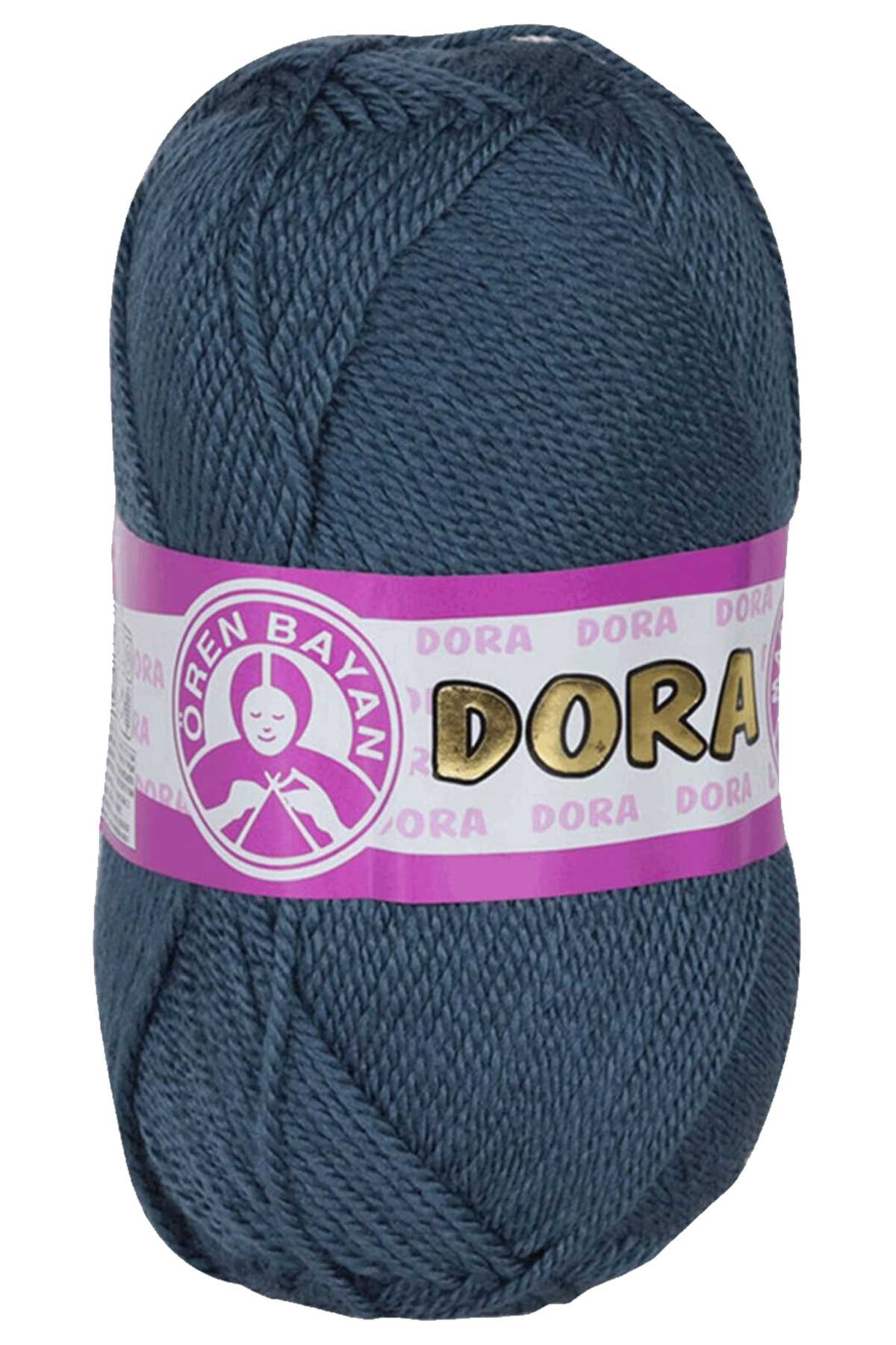 Dora El Örgü İpi Yünü 100 gr 018 Petrol Mavi