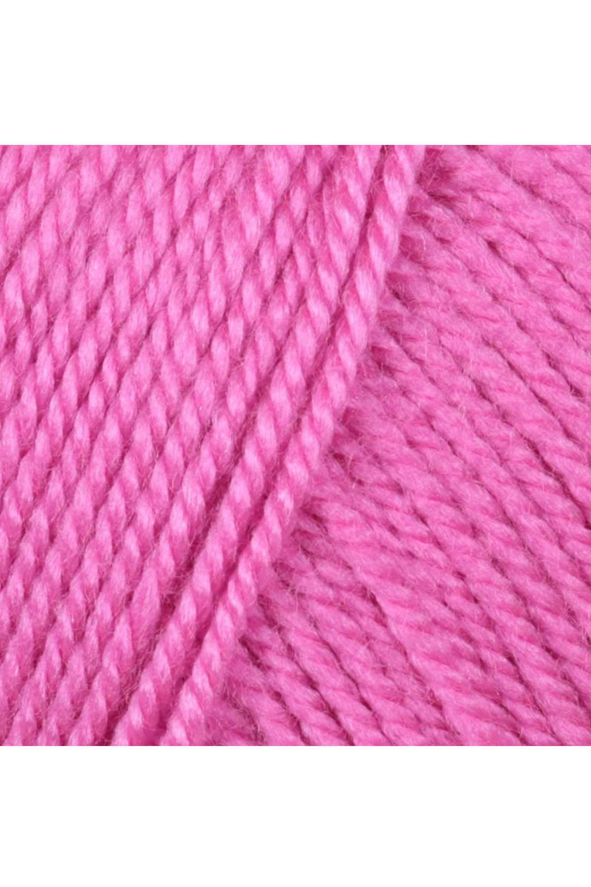 3 Adet Dora El Örgü İpi Yünü 100 gr 042 Pembe