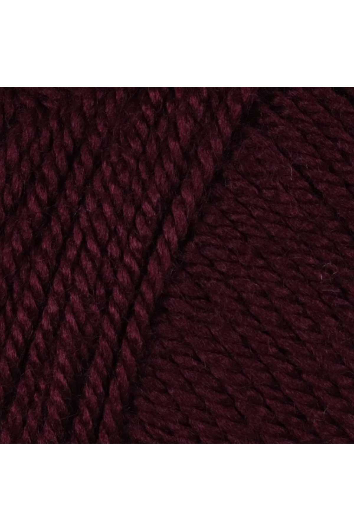 5 Adet Dora El Örgü İpi Yünü 100 gr 035 Bordo