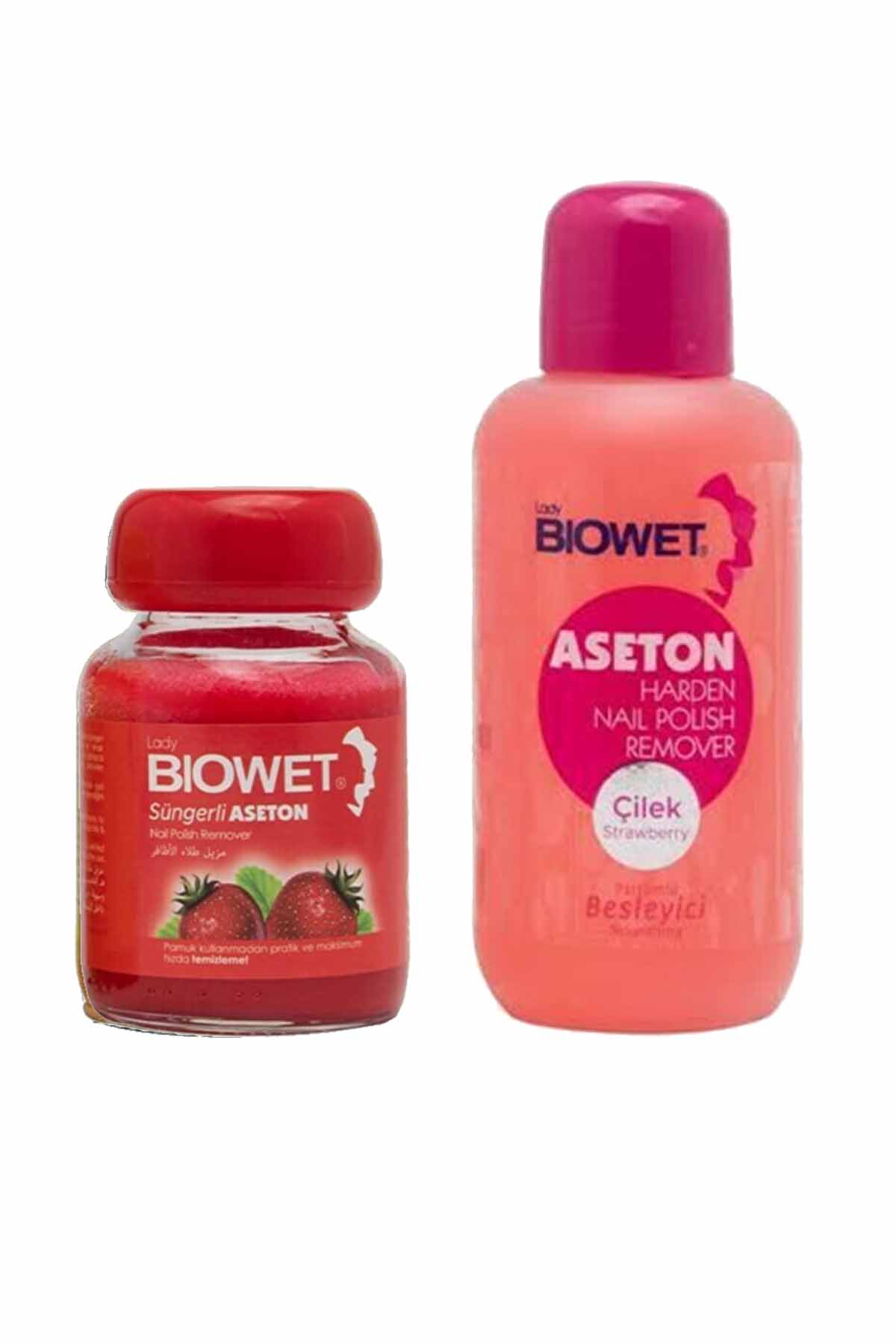 2 li set Süngerli Aseton 75 ml ve Extra Etkili Aseton 125 ml