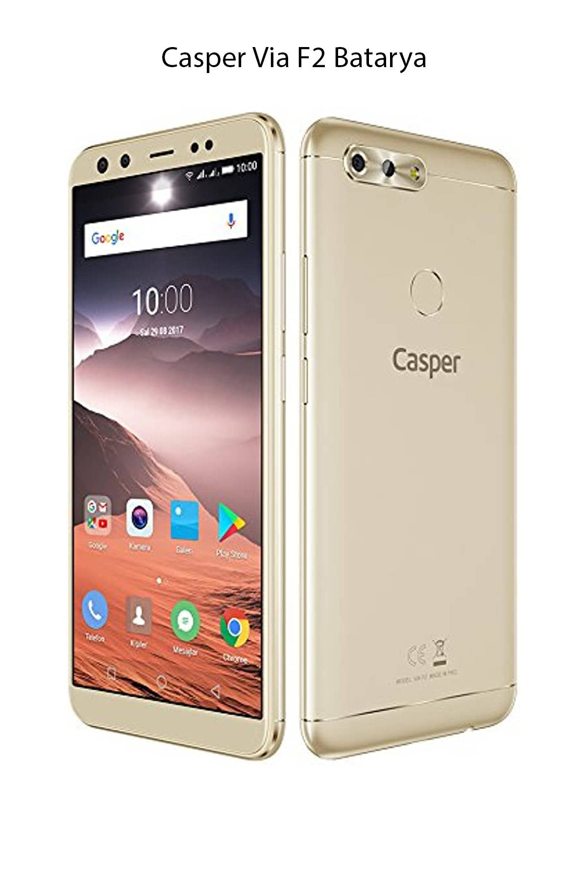 Casper Via F2 Model Telefonla Uyumlu Batarya Pil 3000 Mah