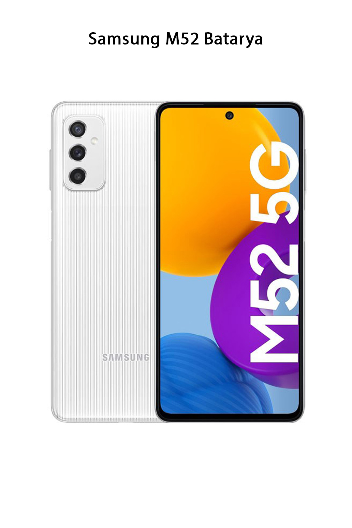 Samsung M52 Telefonlarla Uyumlu Batarya 5000 mAh