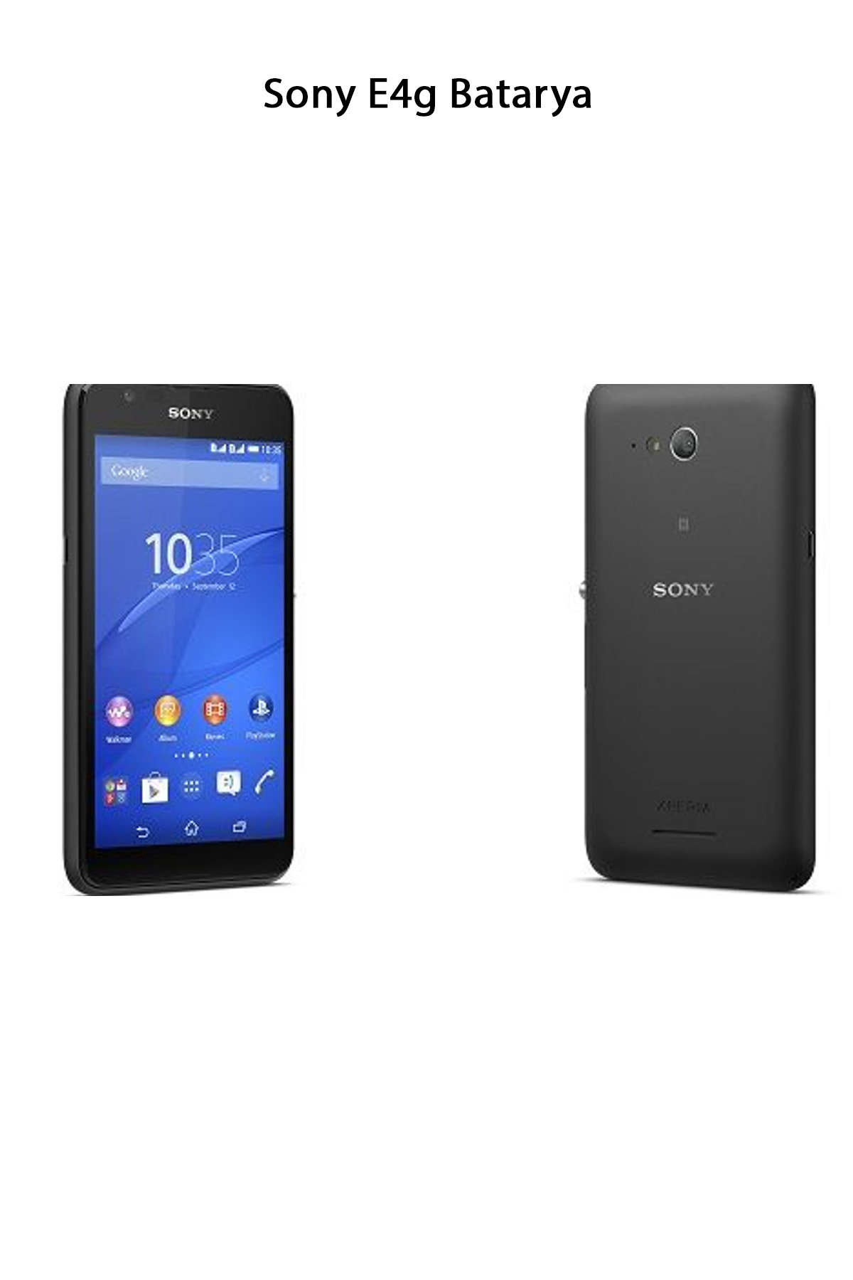 Sony Xperia E4G Telefonlarla Uyumlu Batarya 2300 mAh