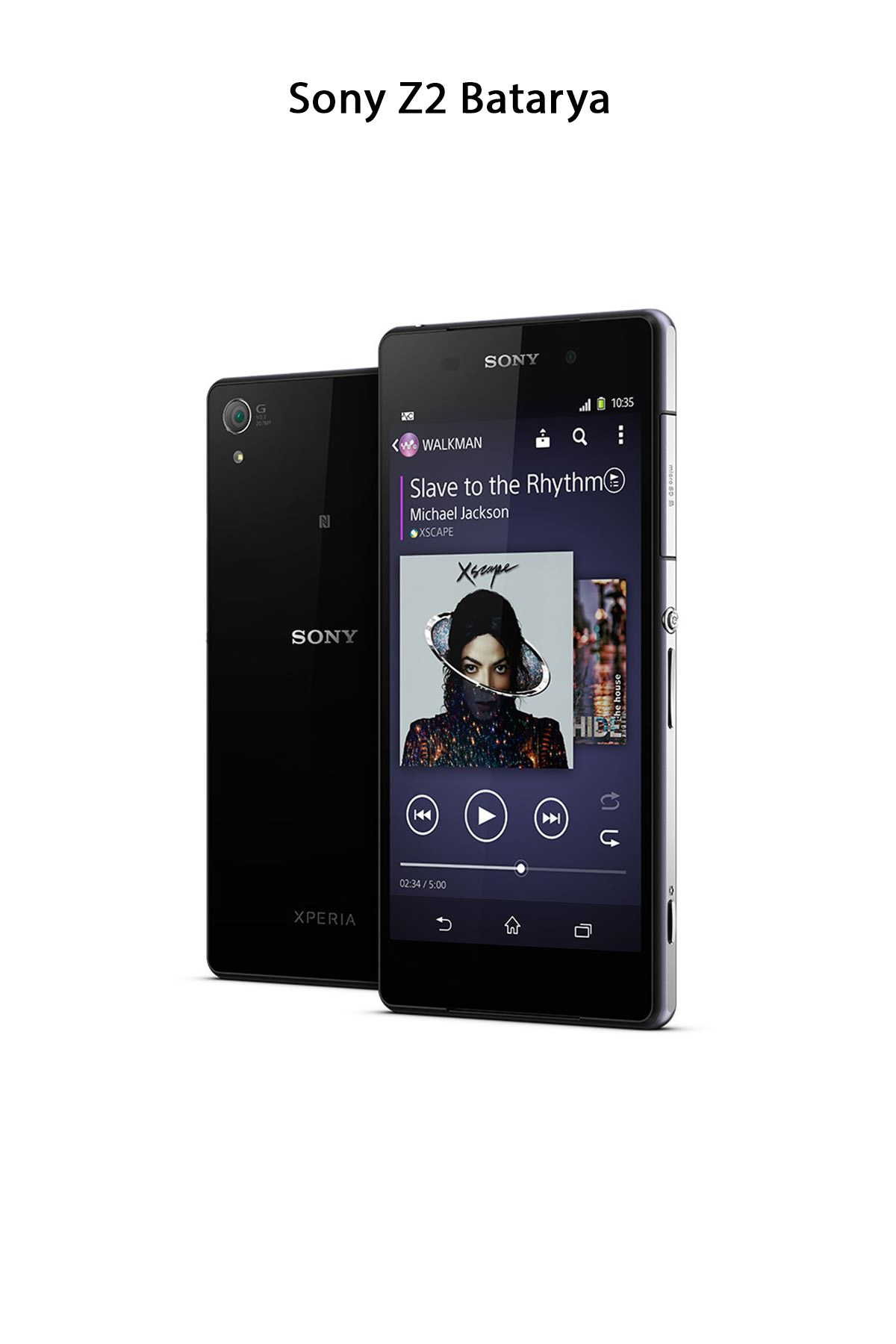 Sony Xperia Z2 Telefonlarla Uyumlu Batarya 3200 mAh