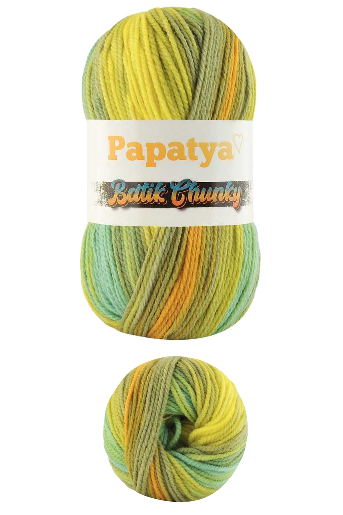 5 Adet Batik Chunky Örgü İpi Yünü Tüm Kıyafetlere Uygun - 105