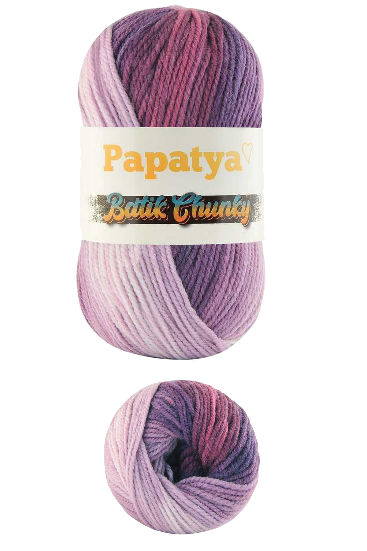 5 Adet Batik Chunky Örgü İpi Yünü Tüm Kıyafetlere Uygun - 116