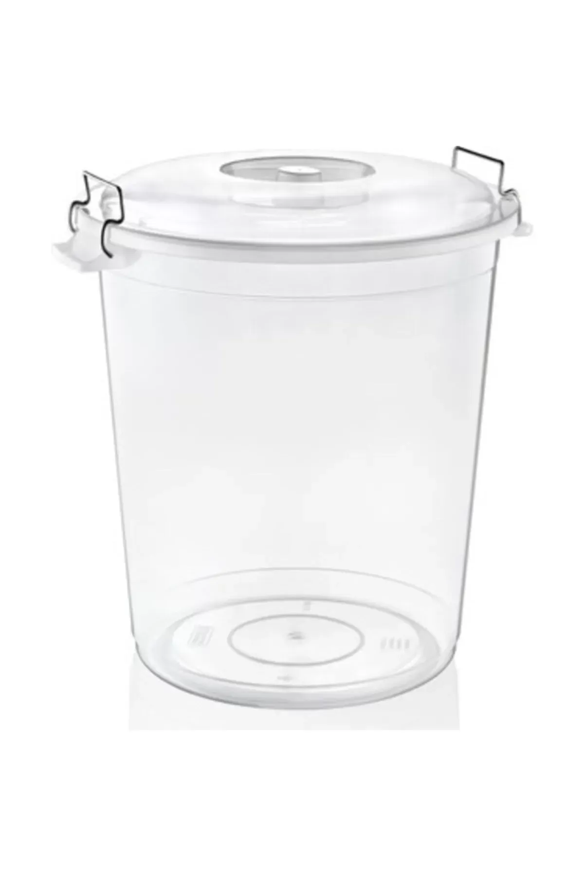 Plus Şeffaf Bakliyat Kovası 50 Litre Royaleks-ASD173