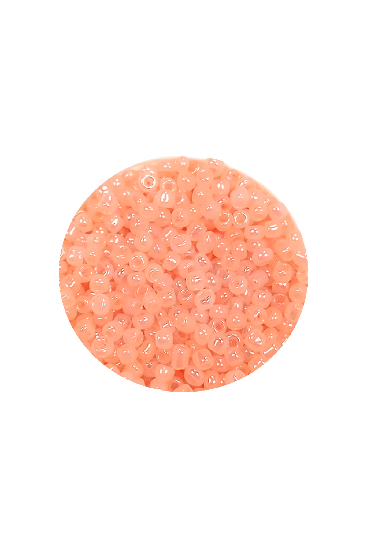 Dökme Cam Kum Boncuk (11/0) 2 mm - 20 Gram -  Pudra - BNC025