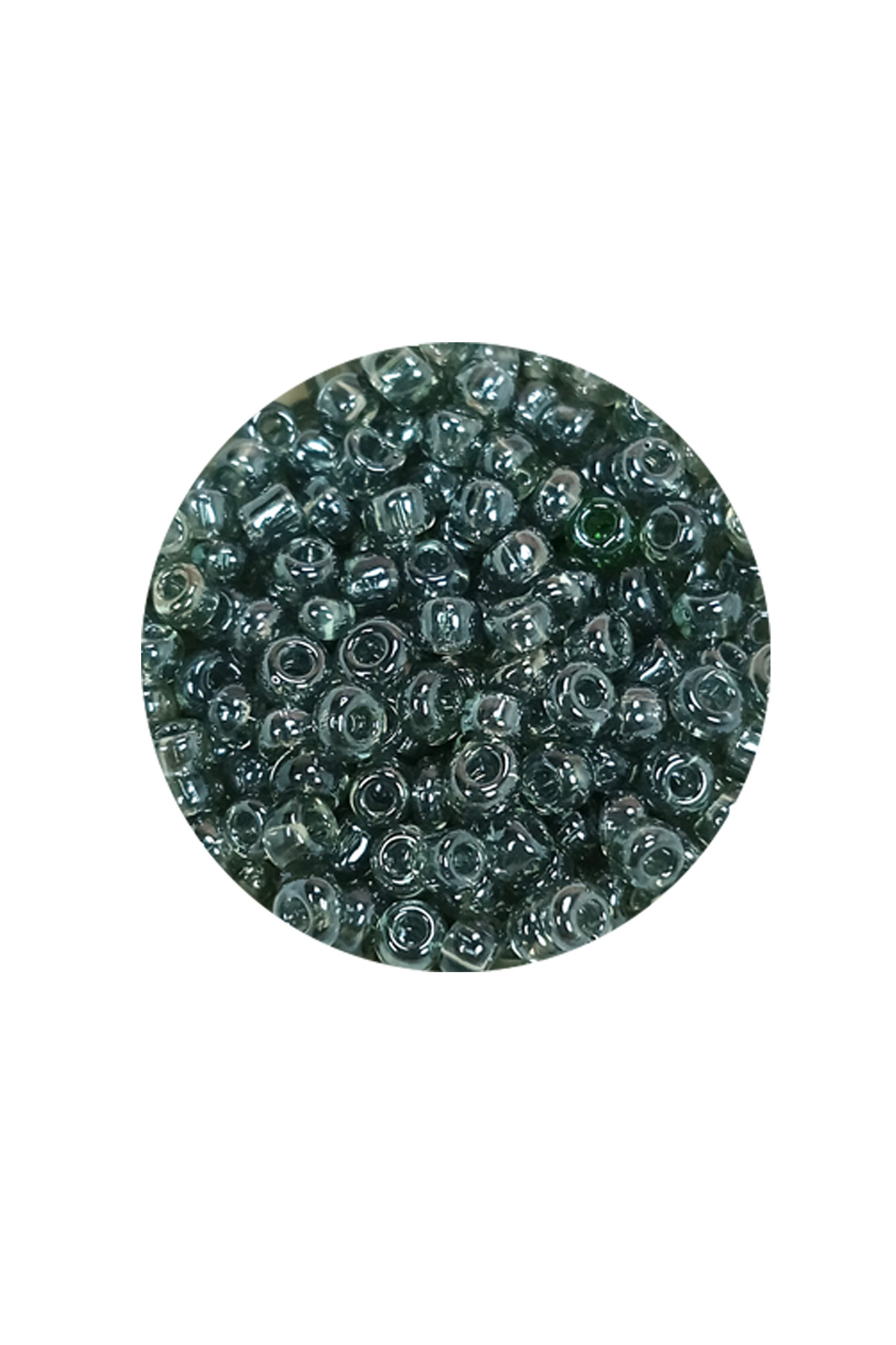 Dökme Cam Kum Boncuk (8/0) 3 mm - 20 Gram - Şeffaf Gri - BNC174