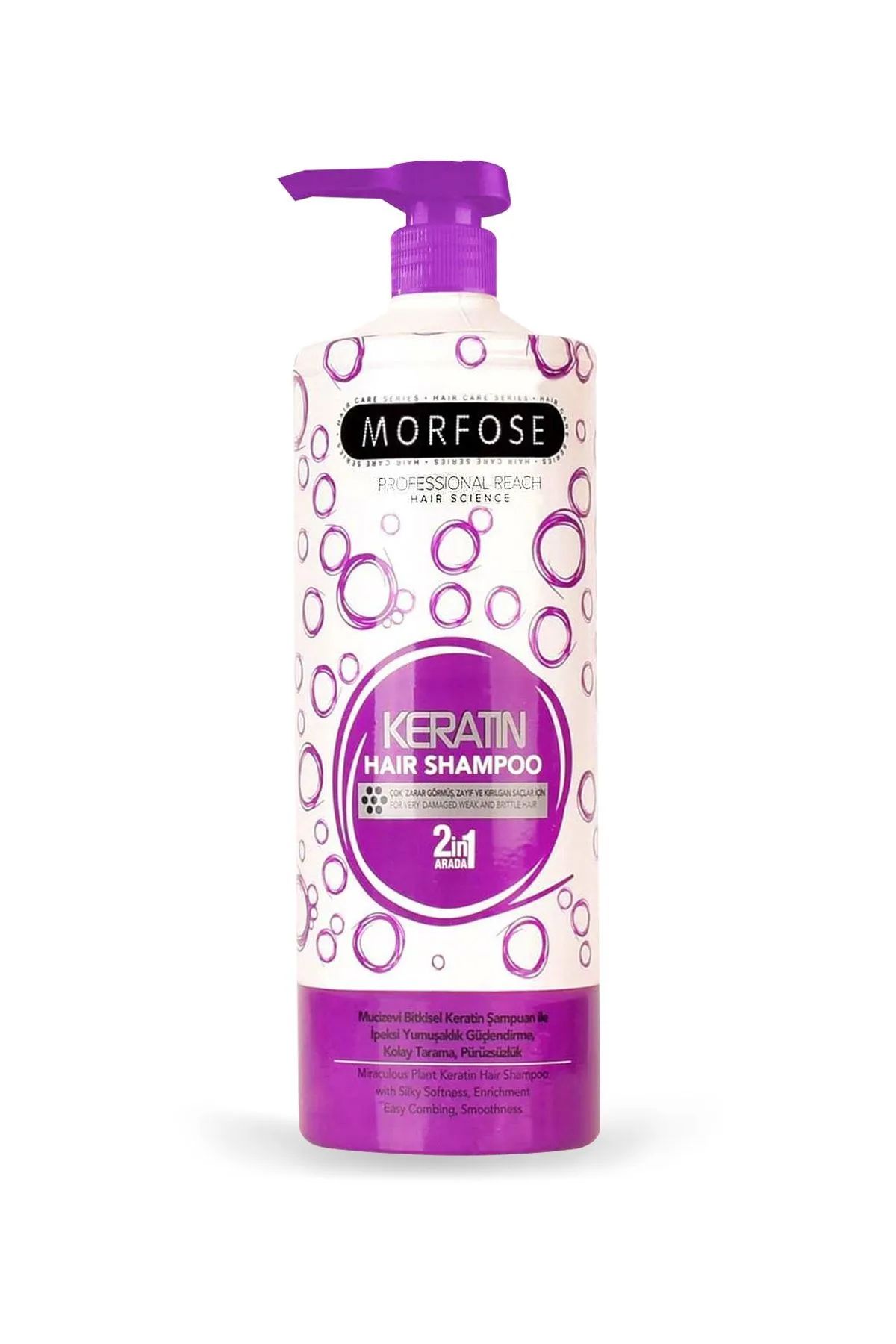 Keratin Şampuan 1000 ML - Besleyici Koruyucu Etki