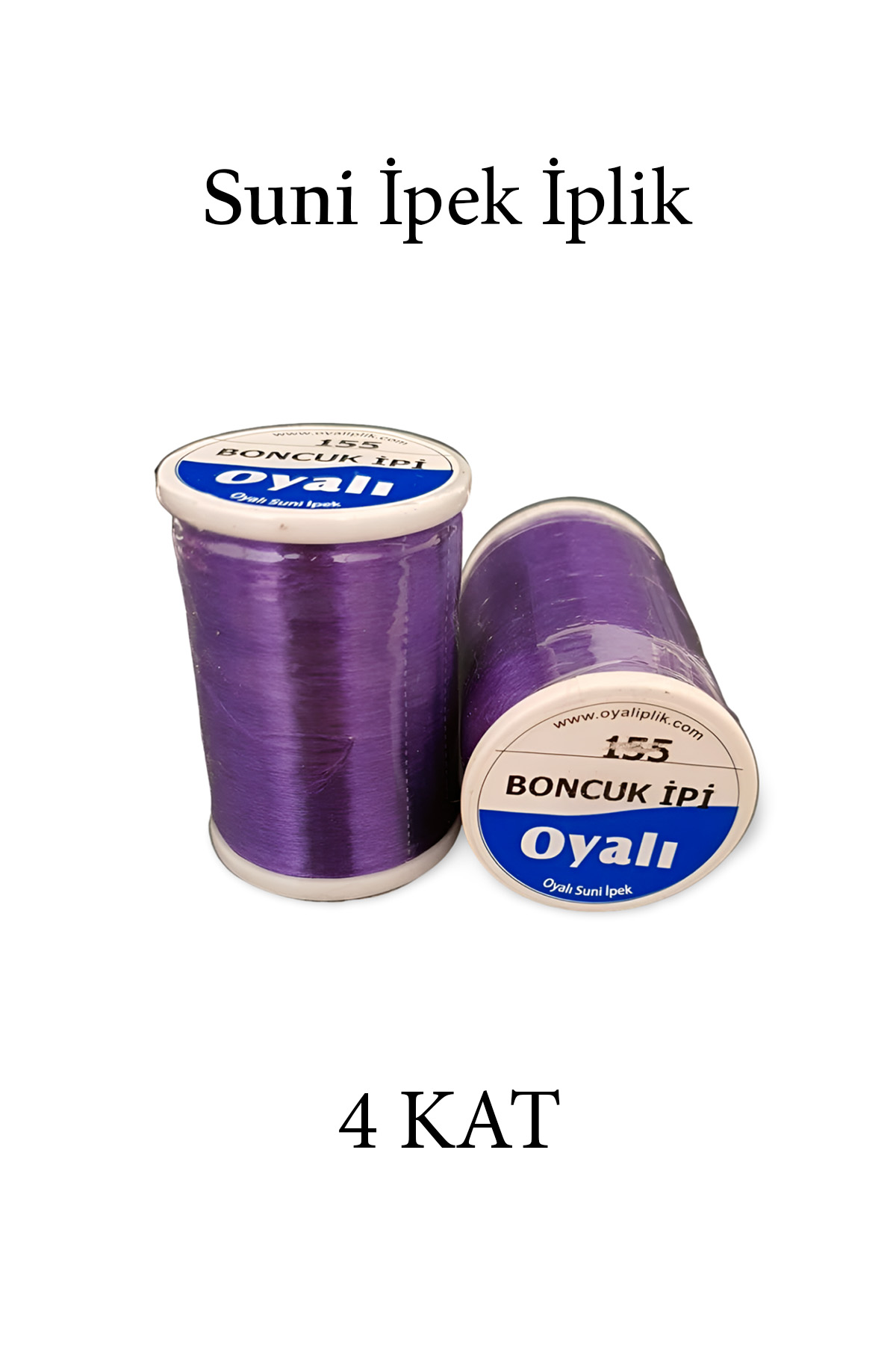 Oyalı 4 Kat Suni İpek İplik İğne Oyası Boncuk İpi Tığ Oyası No:155
