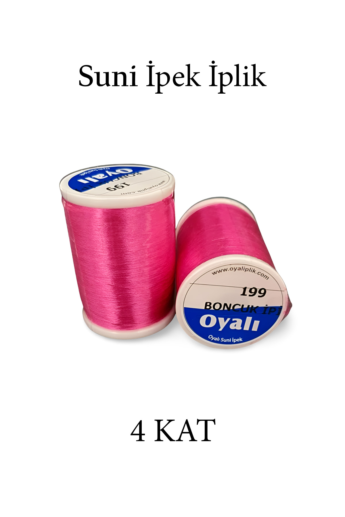 Oyalı 4 Kat Suni İpek İplik İğne Oyası Boncuk İpi Tığ Oyası No:199