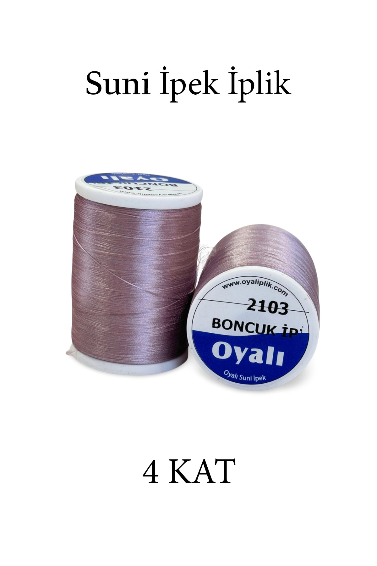 Oyalı 4 Kat Suni İpek İplik İğne Oyası Boncuk İpi Tığ Oyası No:2103