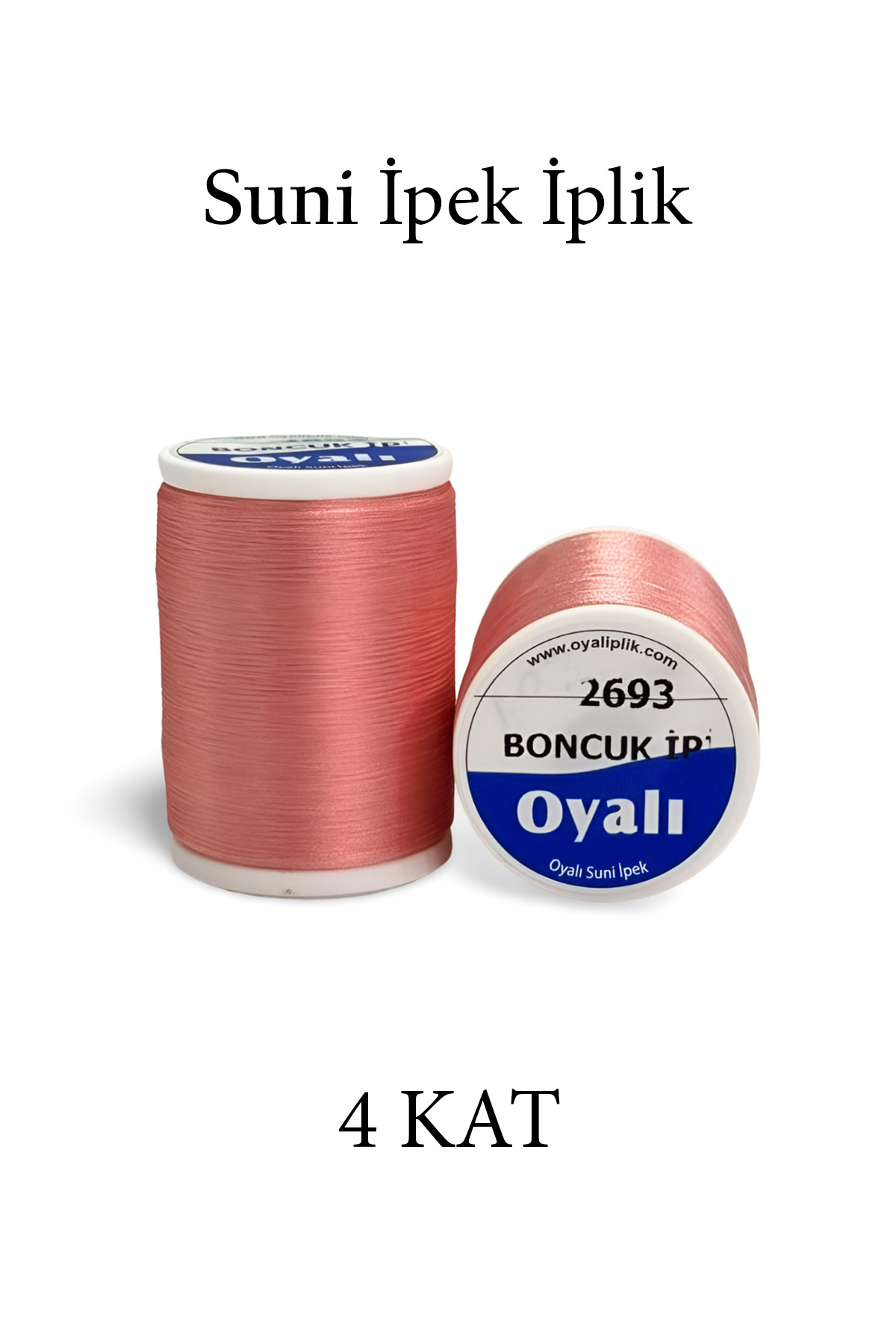 Oyalı 4 Kat Suni İpek İplik İğne Oyası Boncuk İpi Tığ Oyası No:2693