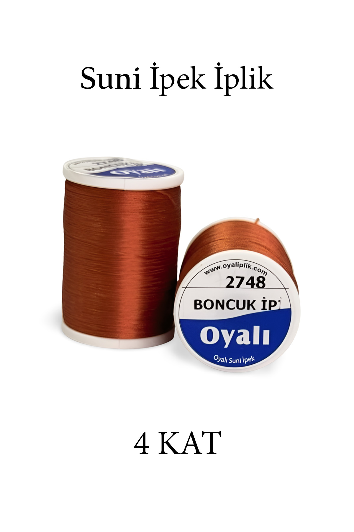 Oyalı 4 Kat Suni İpek İplik İğne Oyası Boncuk İpi Tığ Oyası No:2748