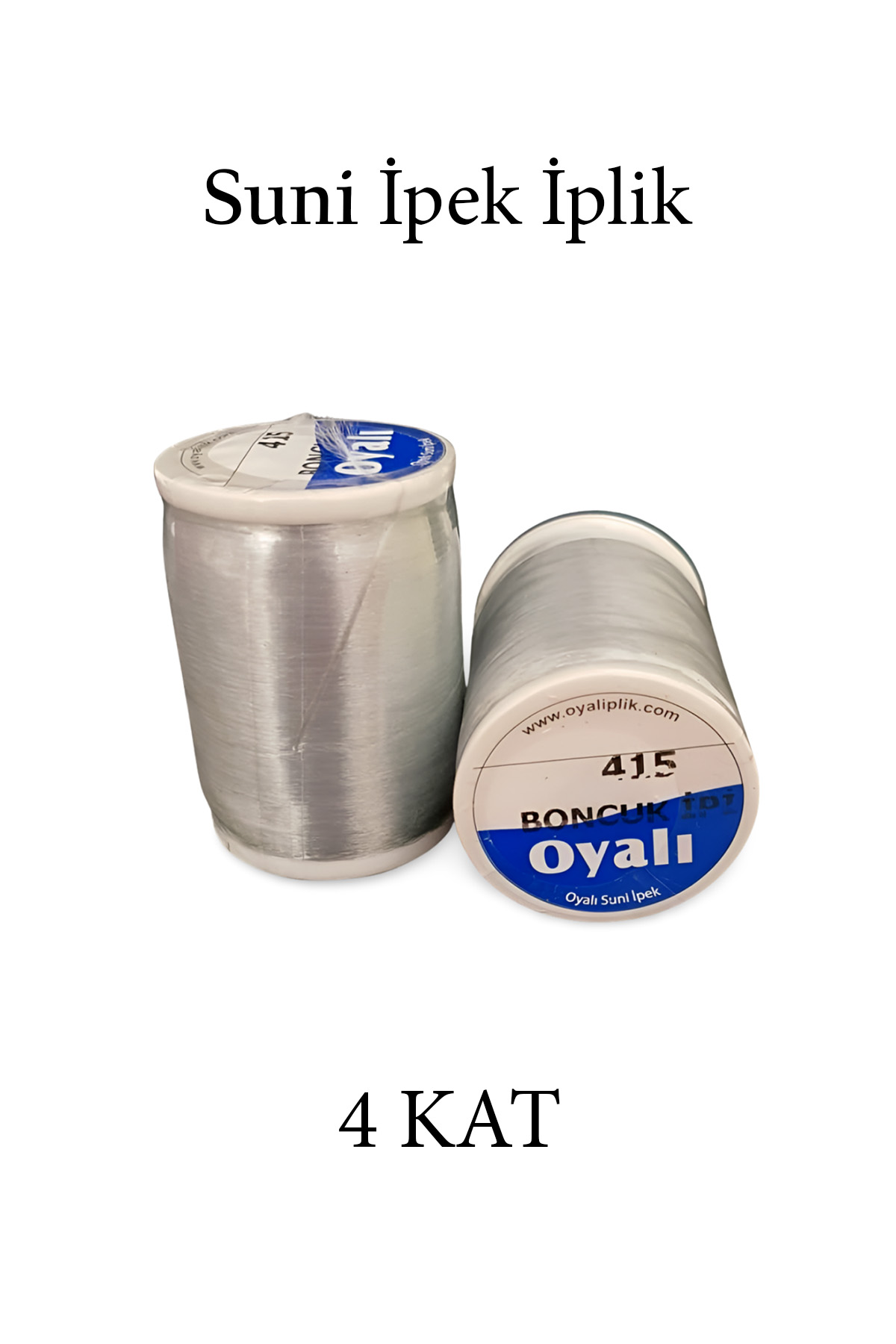 Oyalı 4 Kat Suni İpek İplik İğne Oyası Boncuk İpi Tığ Oyası No:415