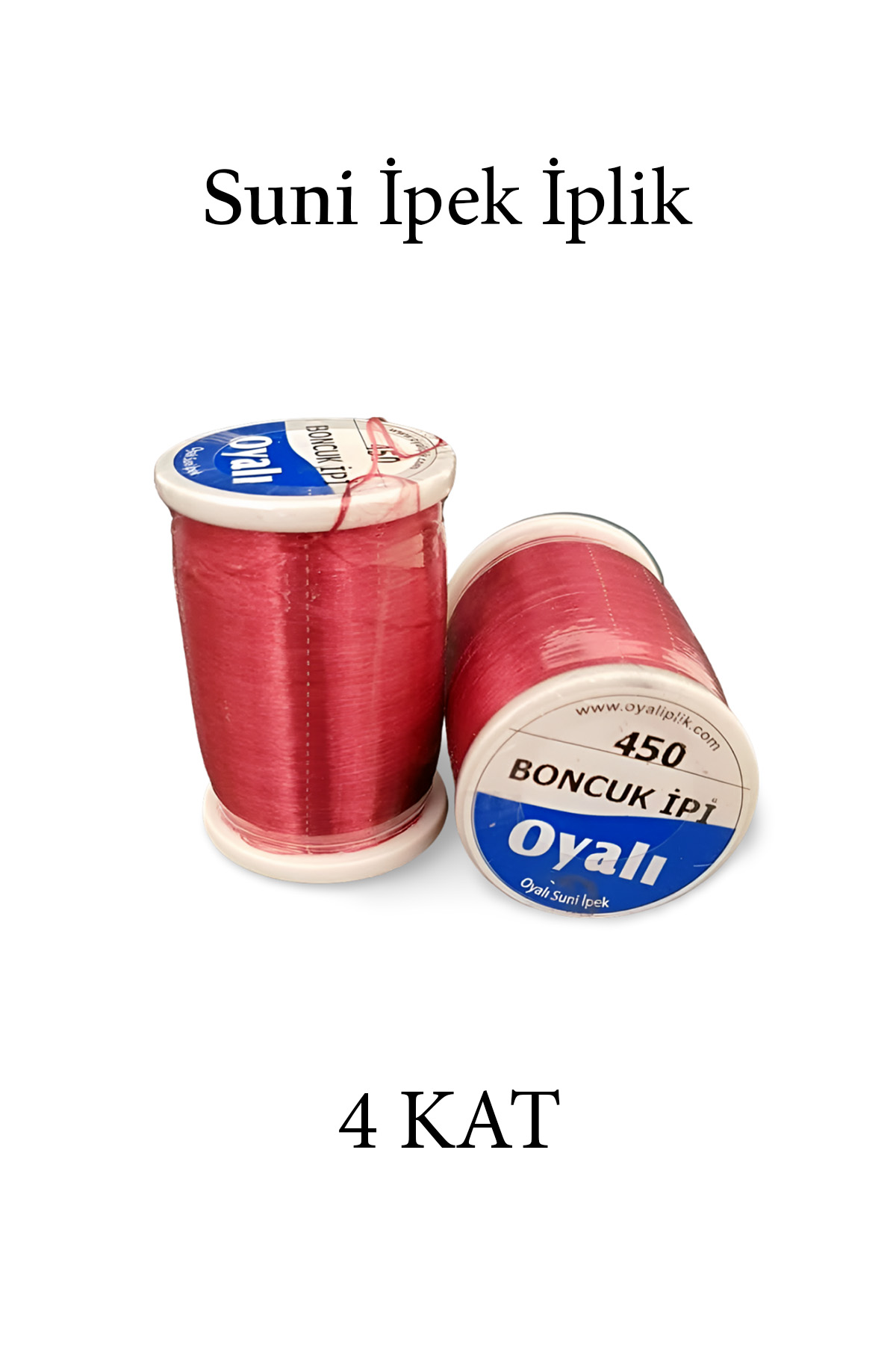 Oyalı 4 Kat Suni İpek İplik İğne Oyası Boncuk İpi Tığ Oyası No:450