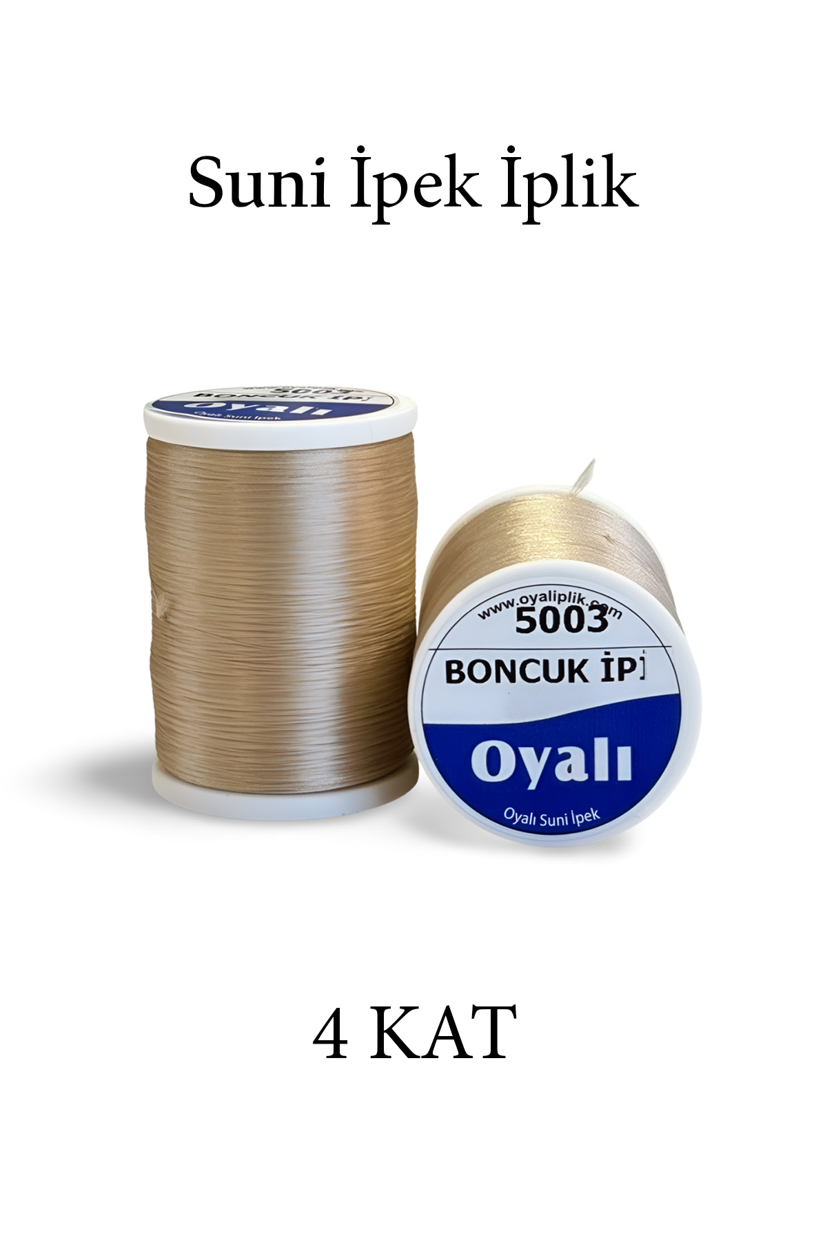 Oyalı 4 Kat Suni İpek İplik İğne Oyası Boncuk İpi Tığ Oyası No:5003