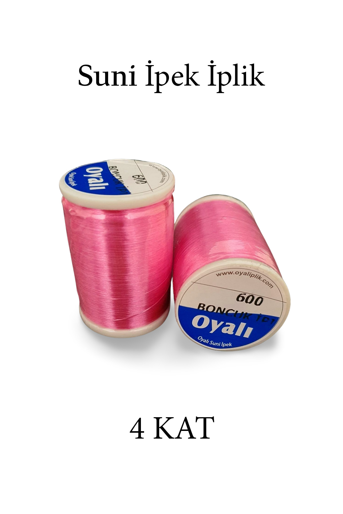 Oyalı 4 Kat Suni İpek İplik İğne Oyası Boncuk İpi Tığ Oyası No:600