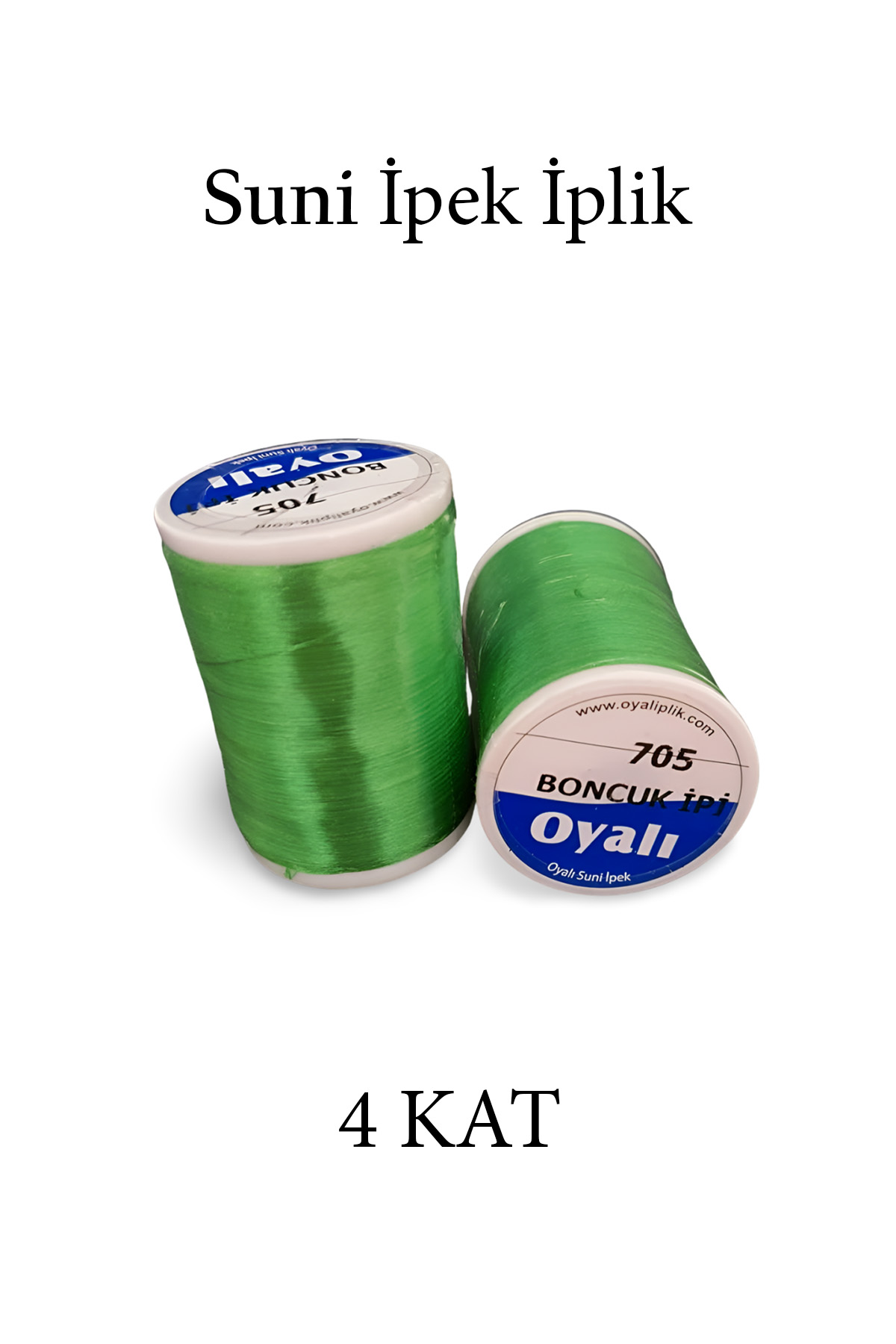Oyalı 4 Kat Suni İpek İplik İğne Oyası Boncuk İpi Tığ Oyası No:705