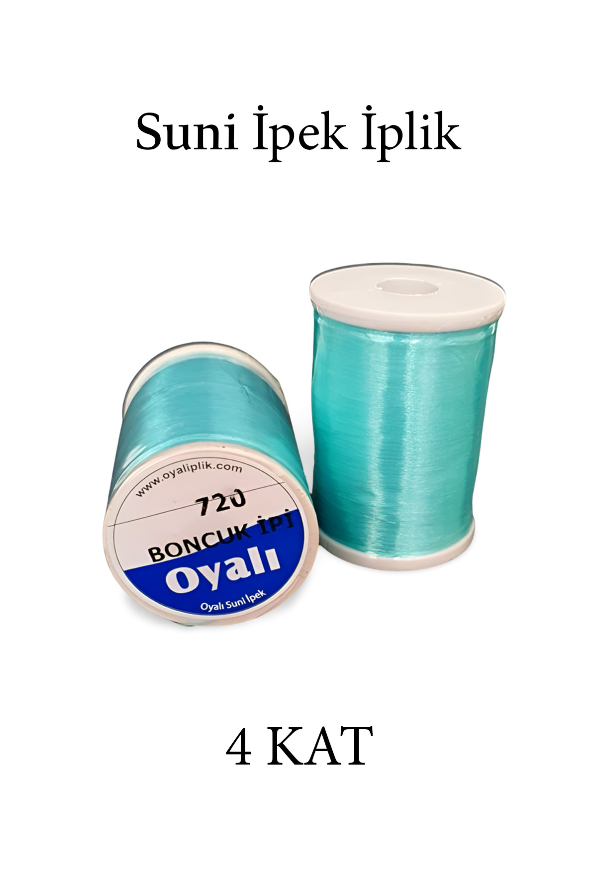 Oyalı 4 Kat Suni İpek İplik İğne Oyası Boncuk İpi Tığ Oyası No:720