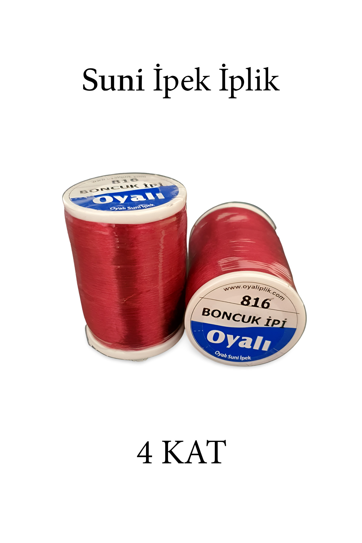 Oyalı 4 Kat Suni İpek İplik İğne Oyası Boncuk İpi Tığ Oyası No:816