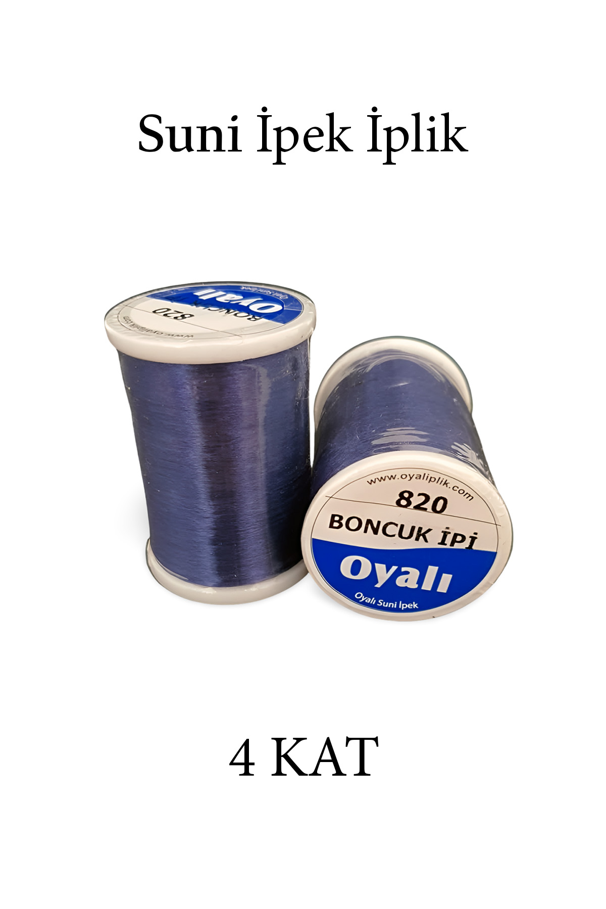 Oyalı 4 Kat Suni İpek İplik İğne Oyası Boncuk İpi Tığ Oyası No:820