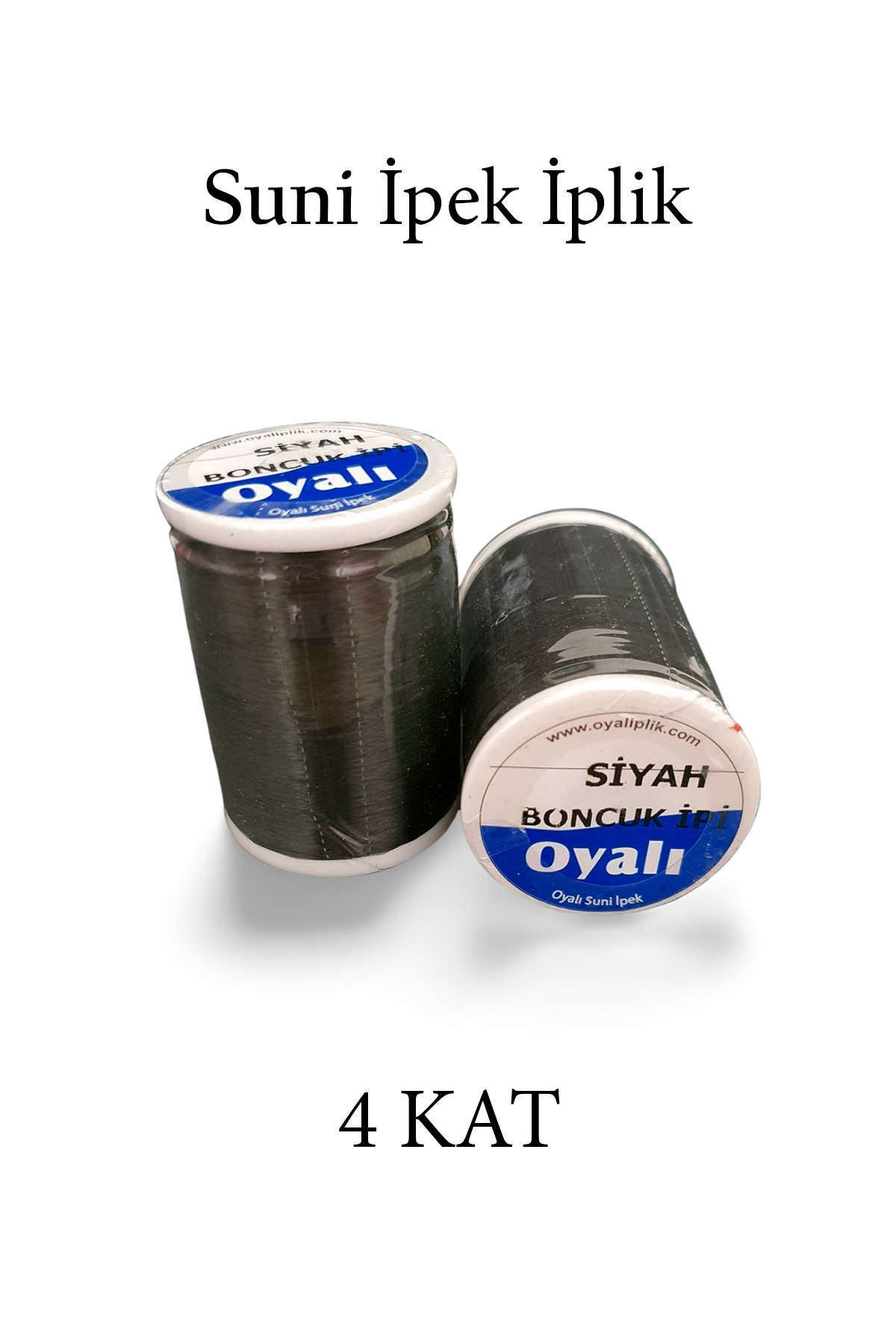 Oyalı 4 Kat Suni İpek İplik İğne Oyası Boncuk İpi Tığ Oyası No:SİYAH