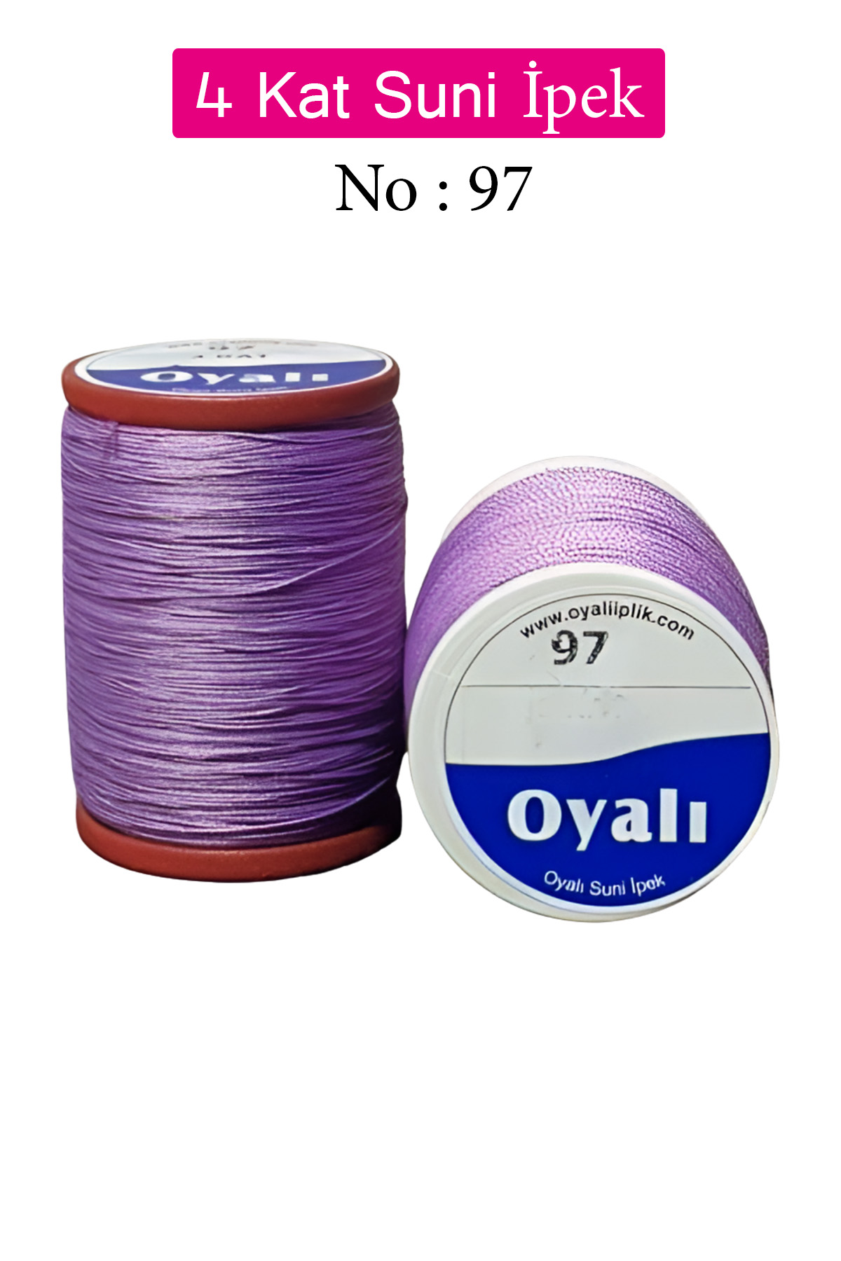 Oyalı 4 Kat Suni İpek İplik İğne Oyası Boncuk İpi Tığ Oyası No:97