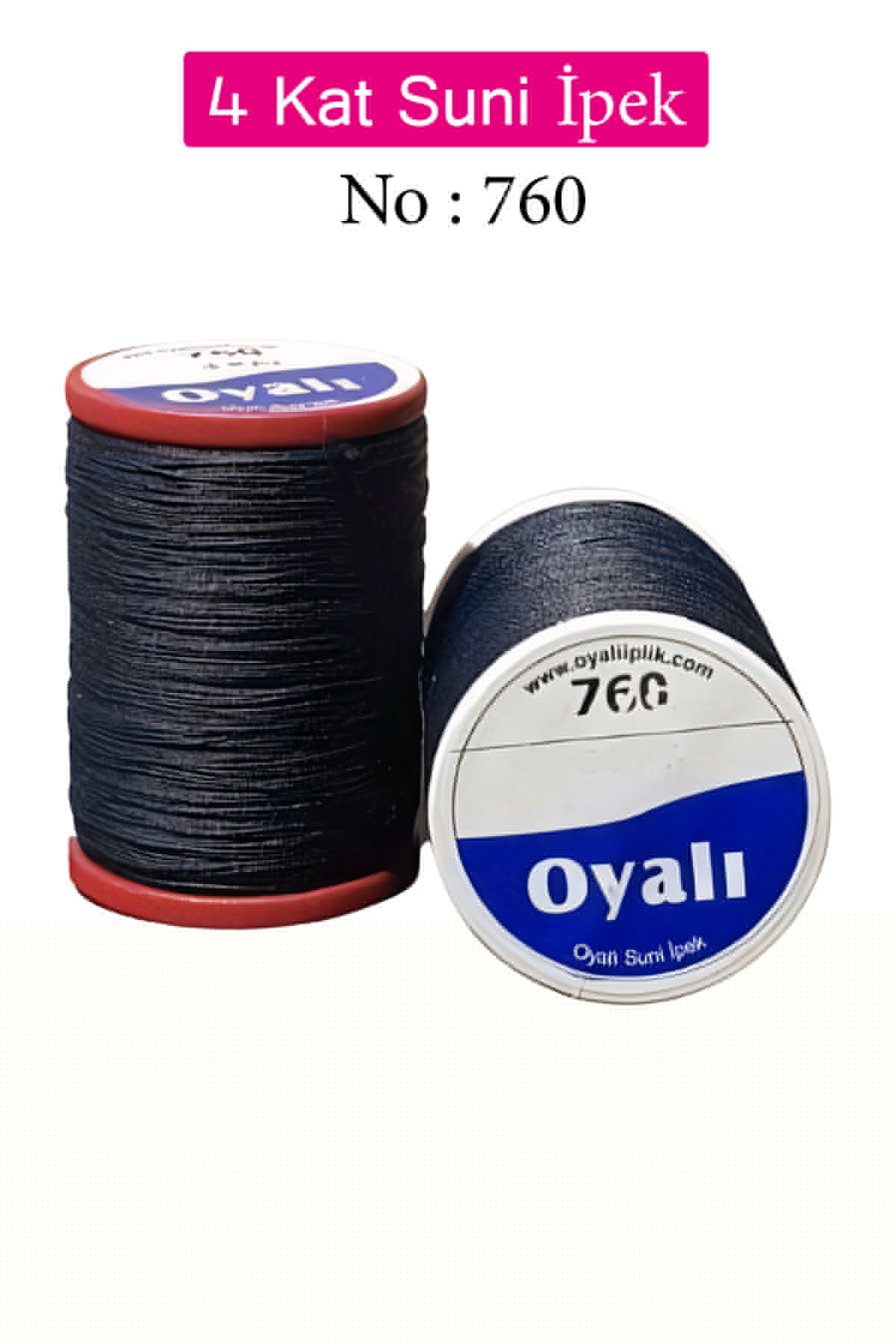 Oyalı 4 Kat Suni İpek İplik İğne Oyası Boncuk İpi Tığ Oyası No:760