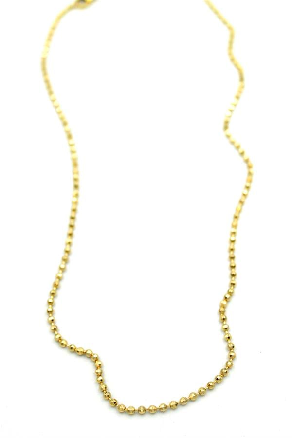 Xuping Dorika Top Zincir - 45 cm - Altın