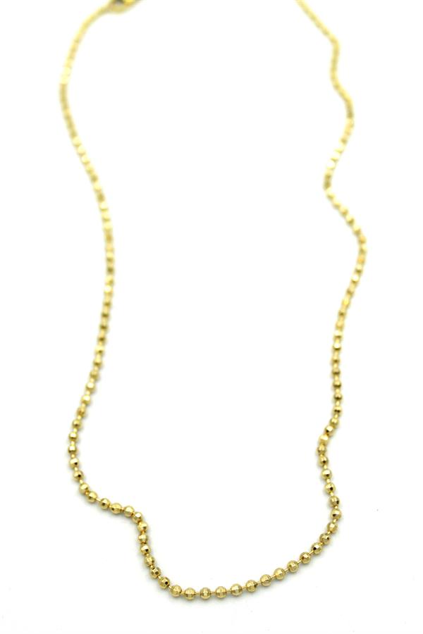 Xuping Dorika Top Zincir - 45 cm - Altın