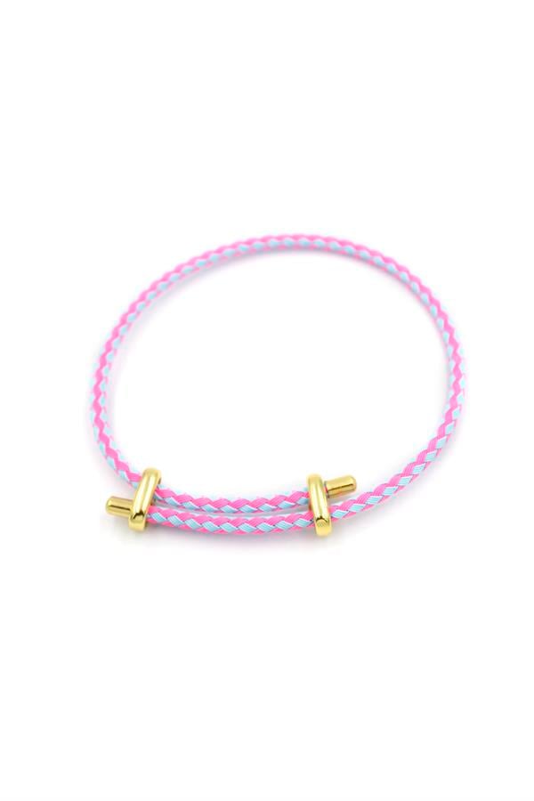 İp Bileklik - Pembe