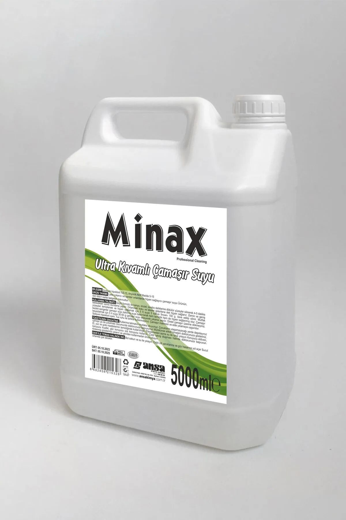 Beyaz Sabun Parfümlü Ultra Kıvamlı Çamaşır Suyu 5 Lt.