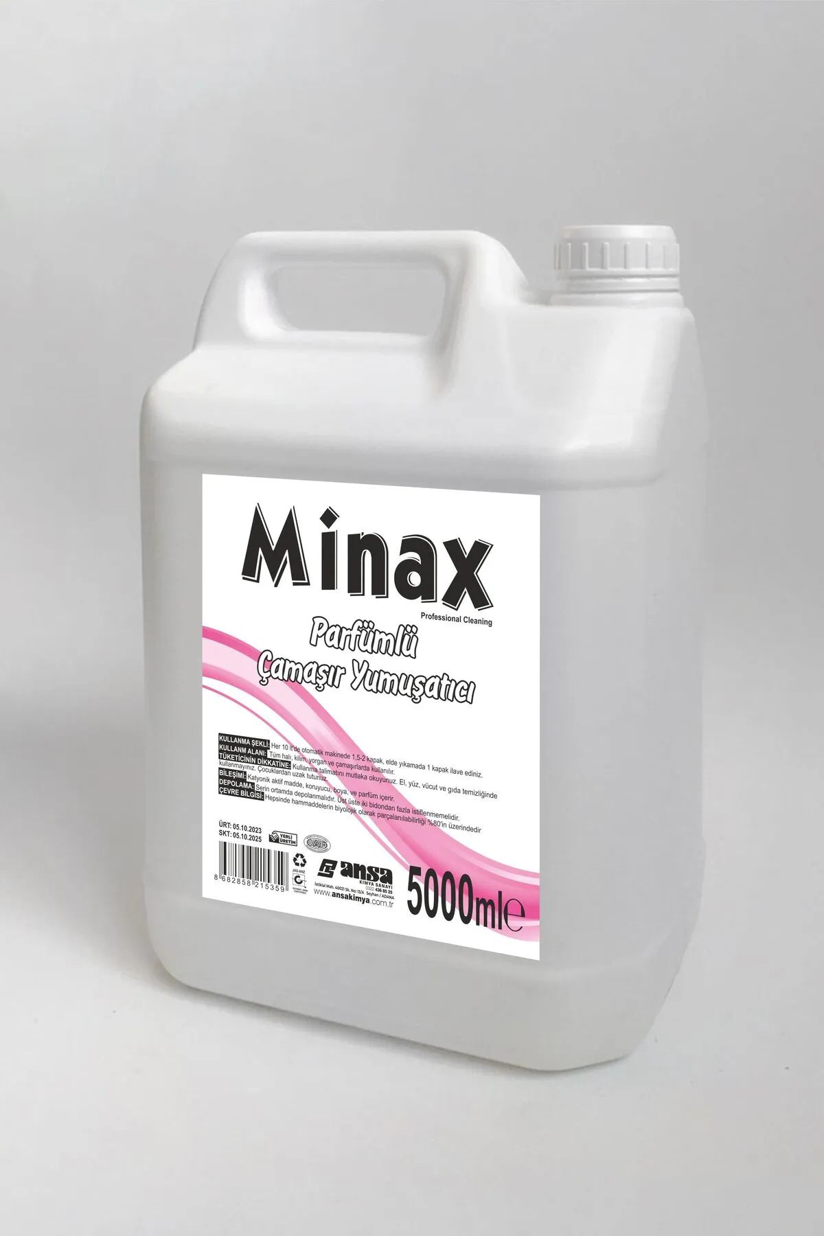 Beyaz Sabun Parfümlü Çamaşır Yumuşatıcı 5 Lt.