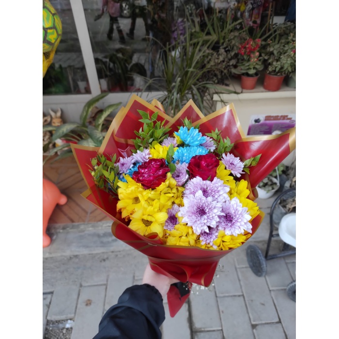 MEVSİM ÇİÇEK BUKETİ