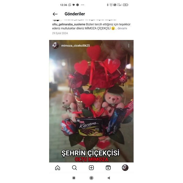 ÇİKOLATA SEPETİ