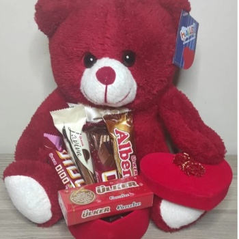 Ayıcık Çikolatalı Buket