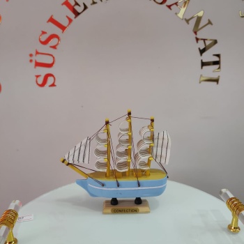AHŞAP GEMİ DEKORATİF