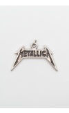 Metallica Logo Kolye Ucu - Antik Gümüş Kaplama