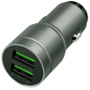 Concord C-770 2.4A 3.5A QC 3.0 Çift USB Hızlı Fast Araç Metal Çakmaklık Şarj