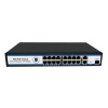 NVC-PSE0420 16 Port 2*10/100/1000Mbps PoE Switch 2 Uplink - 16 Port PoE Switch 300W Watt
