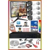 4 Kameralı 4K3050MH 19 250GB Gece Renkli 5MP Sony Lens HD XMeye Güvenlik Kamera Sistemi Cepten İzle