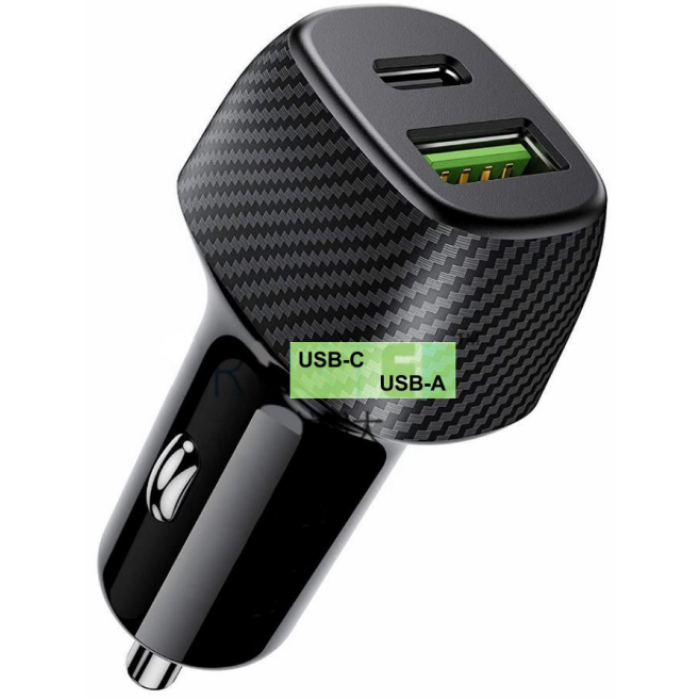 Concord C-774 36W PD - QC 3.0 USB Hızlı Fast Araç Çakmaklık Şarjı Metal