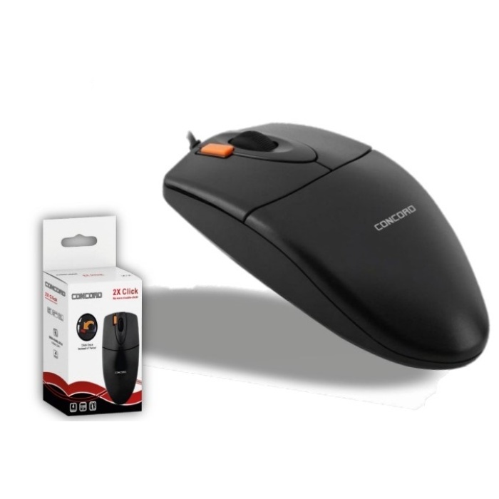 Concord C-1 Kablolu 2x Click 4D Optik Ergonomik Dizayn Concord C-1 Kablolu 2x Click 4D Optik Ergonomik Dizayn