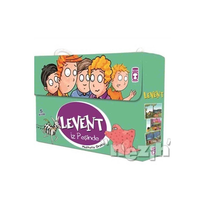 Levent İz Peşinde (5 Kitap Takım)