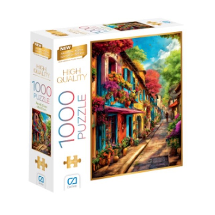 Renkli Evler Puzzle 1000